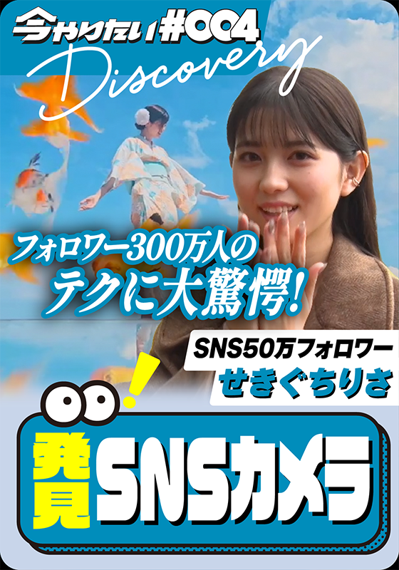 発見！SNSカメラ